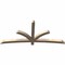 Ekena Millwork Davenport Smooth Timber Gable Bracket, Douglas Fir, 84"W x 38"H x 3 1/2"D x 3 1/2"F, 11/12 Pitch GBW084X38X0404DAV00SDF - alternate 3